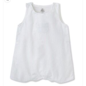 Never worn Petit Bateau Baby Overalls with Front Pocket, 6mo